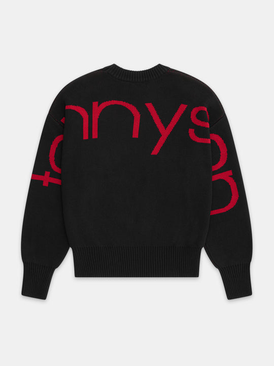 Cozy Heavyweight Jumper - Black