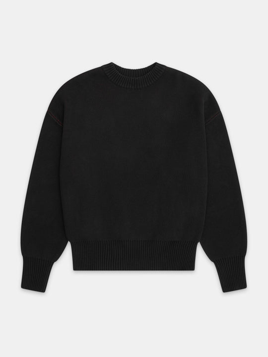 Cozy Heavyweight Jumper - Black