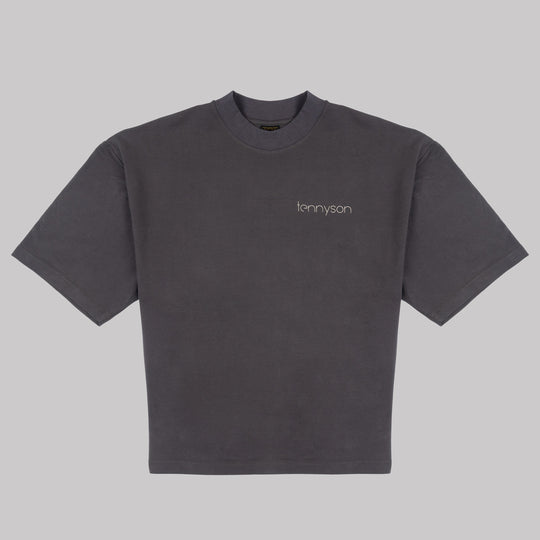 Oversized Drip Harder T-Shirt - Anthracite