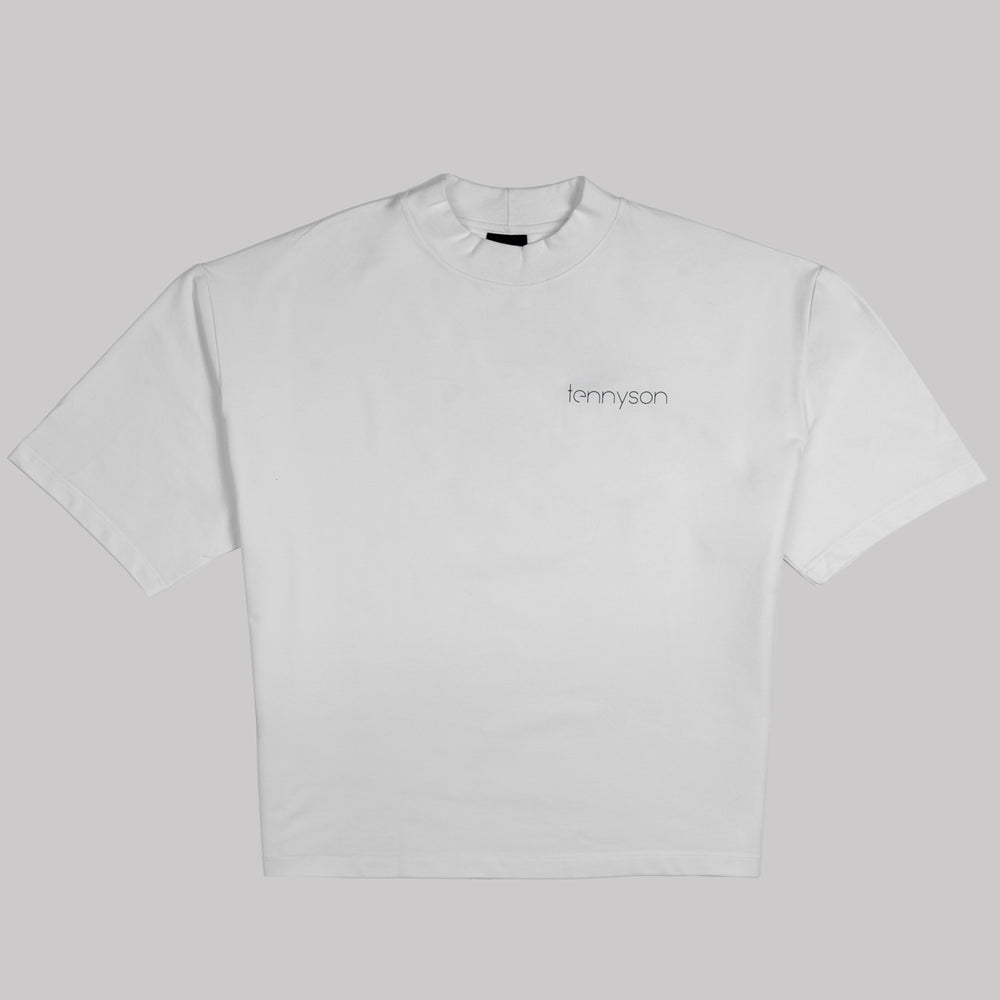 Oversized Drip Harder T-Shirt - Off White