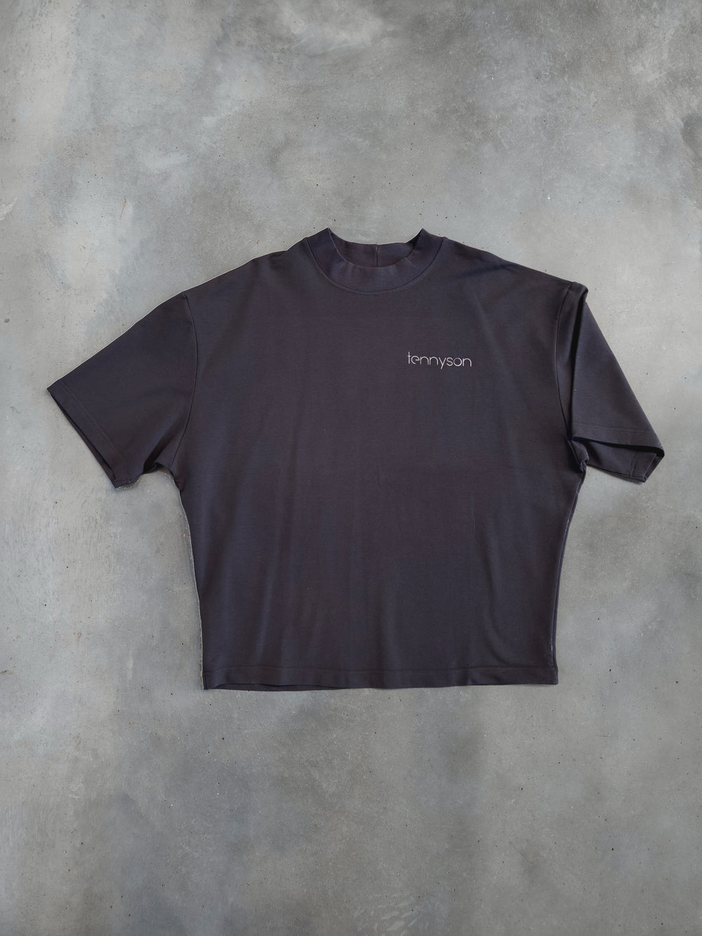 Oversized Drip Harder T-Shirt - Anthracite