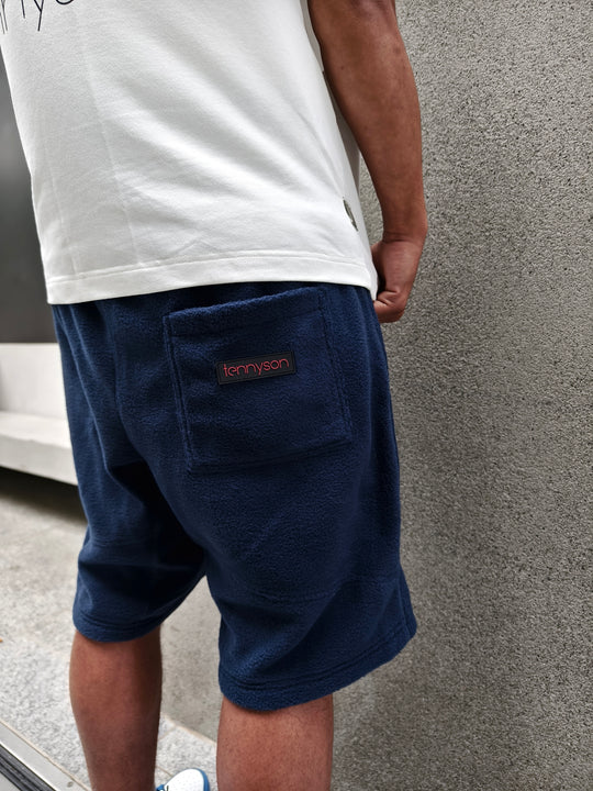 Towel Shorts - Navy