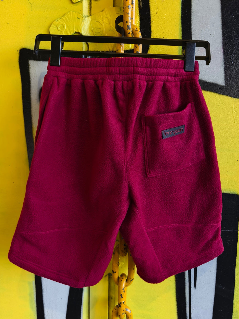 Towel Shorts - Burgundy