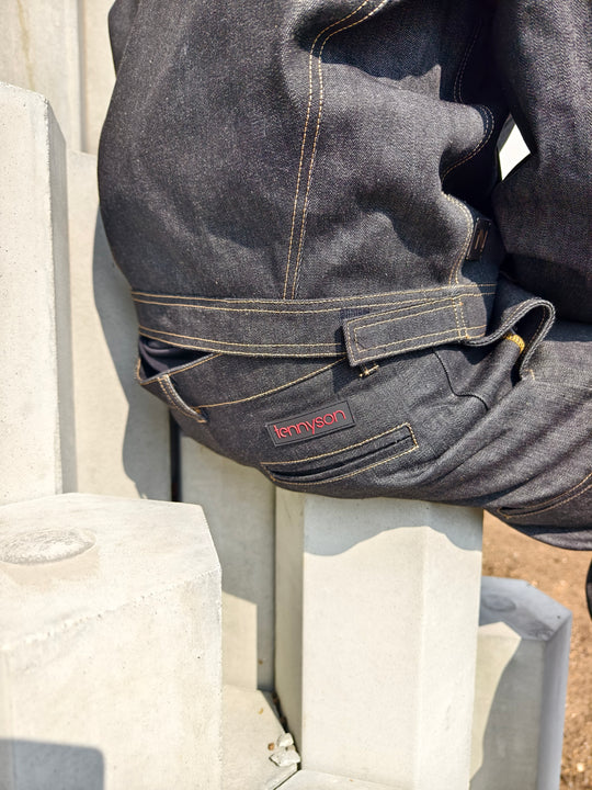 Baggy Selvedge Denim Trousers - Indigo