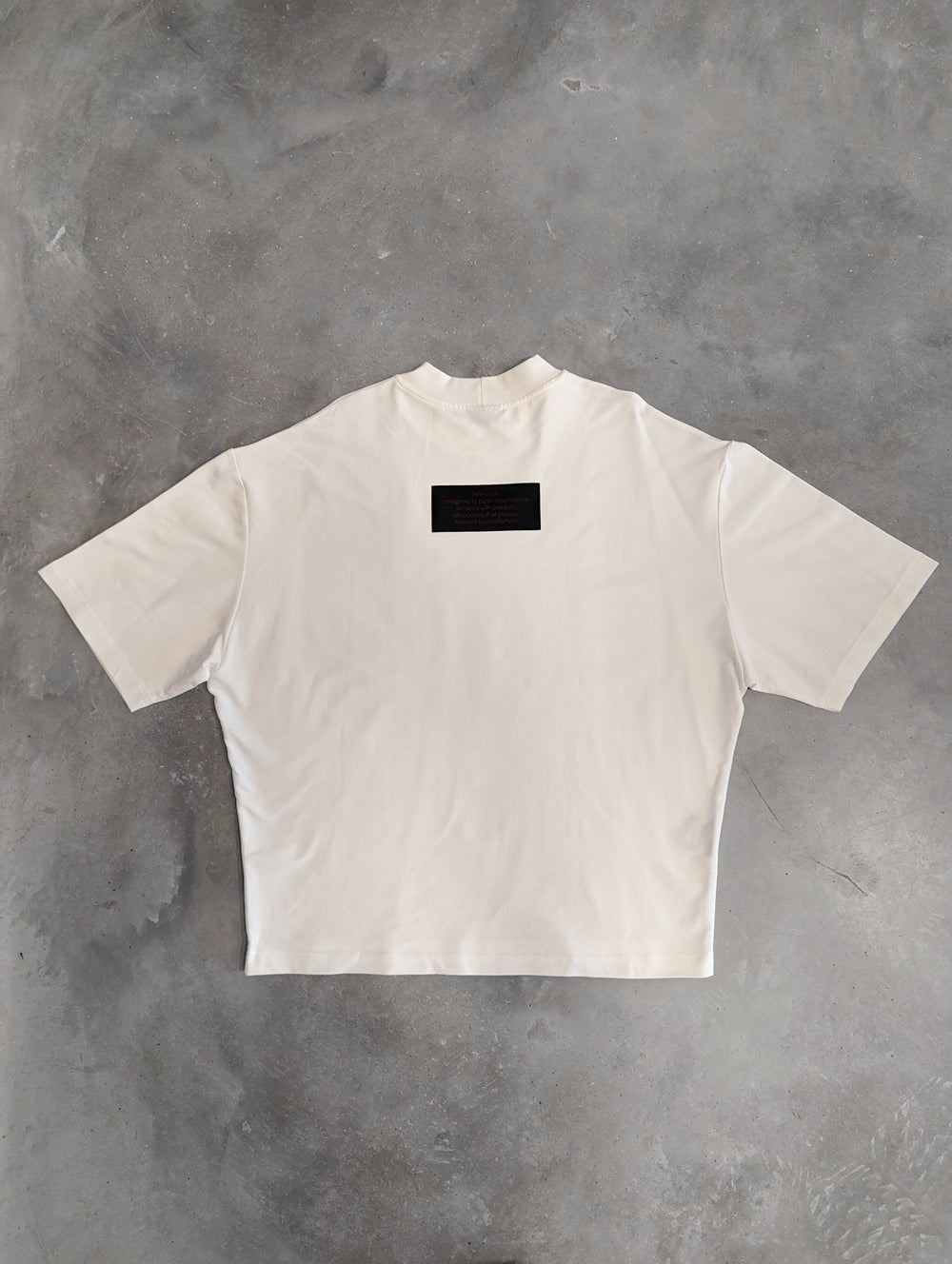 Oversized Quantum T-Shirt - Ecru