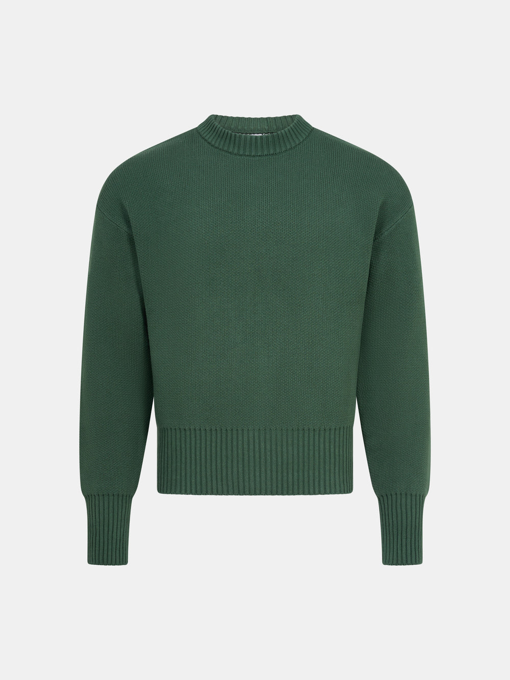 Cozy Heavyweight Jumper - Forest Green