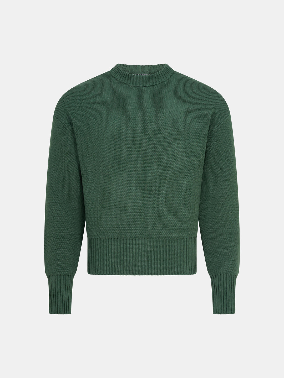 Cozy Heavyweight Jumper - Forest Green