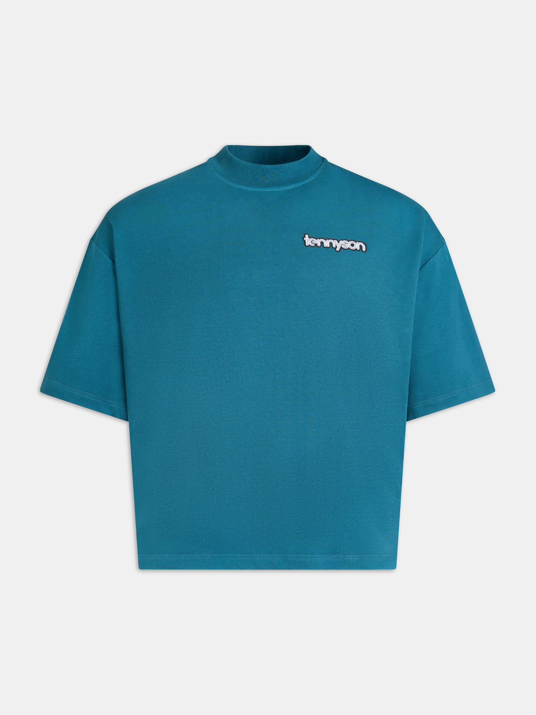 Street Couture Chenille Embellished Oversized T-shirt - Green