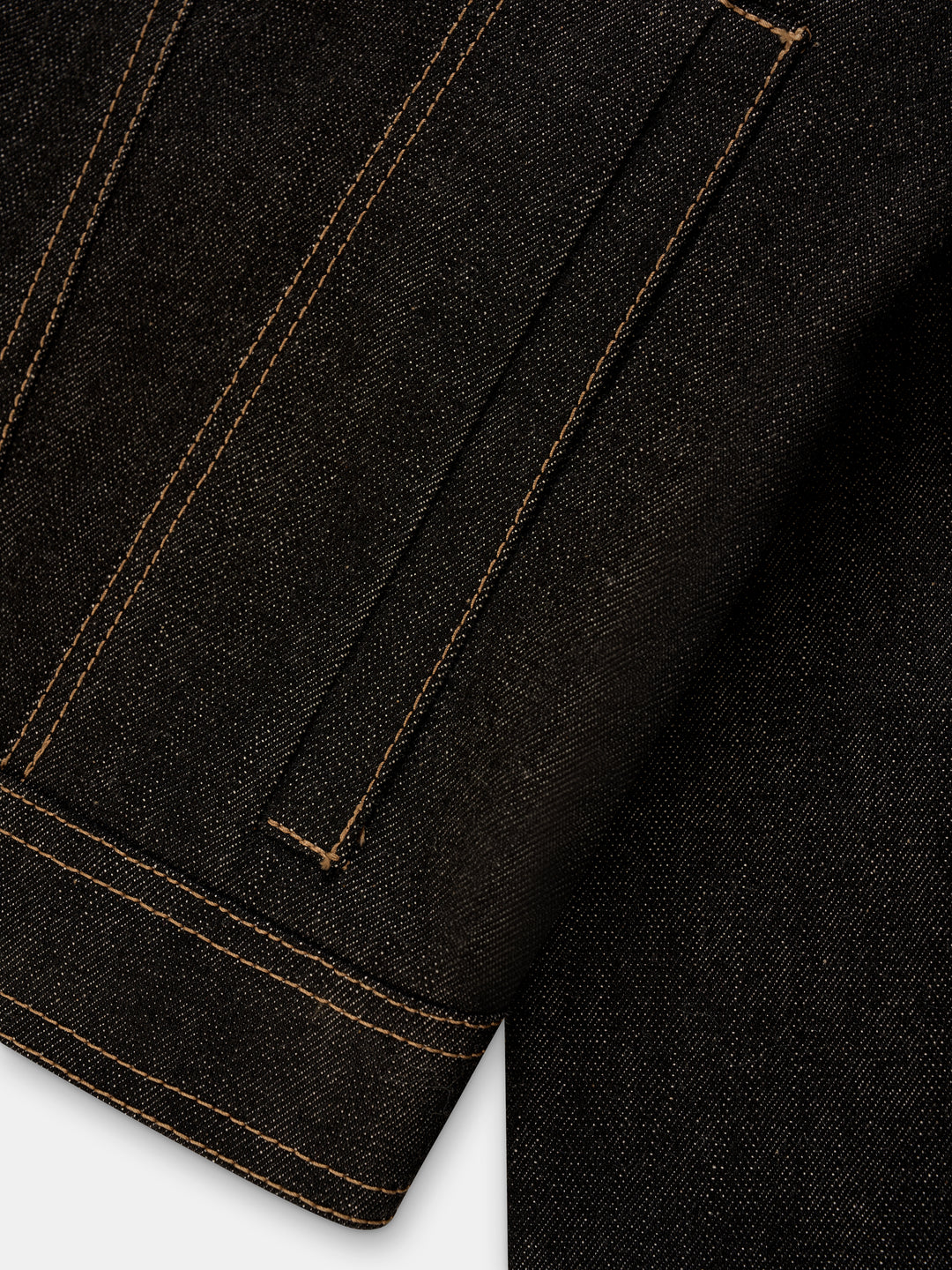 Selvedge Denim Jacket - Anthracite