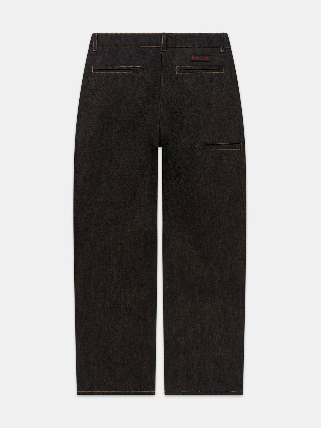 Baggy Selvedge Denim Trousers - Anthracite