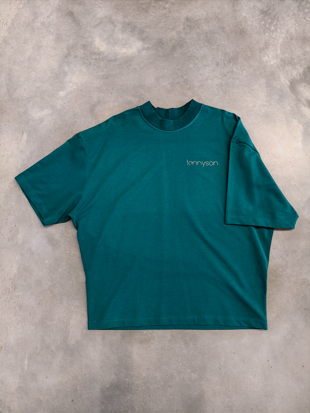 Oversized Drip Harder T-Shirt - Green