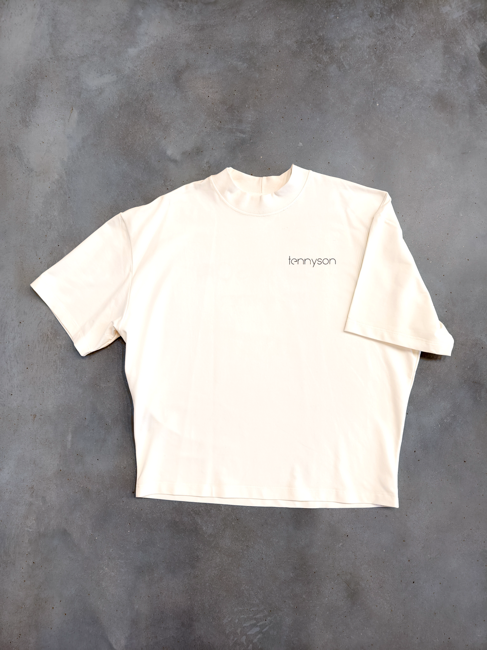 Oversized Drip Harder T-Shirt - Off White